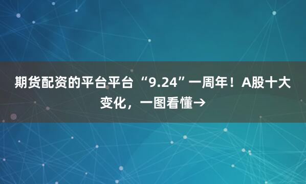 期货配资的平台平台 “9.24”一周年！A股十大变化，一图看懂→